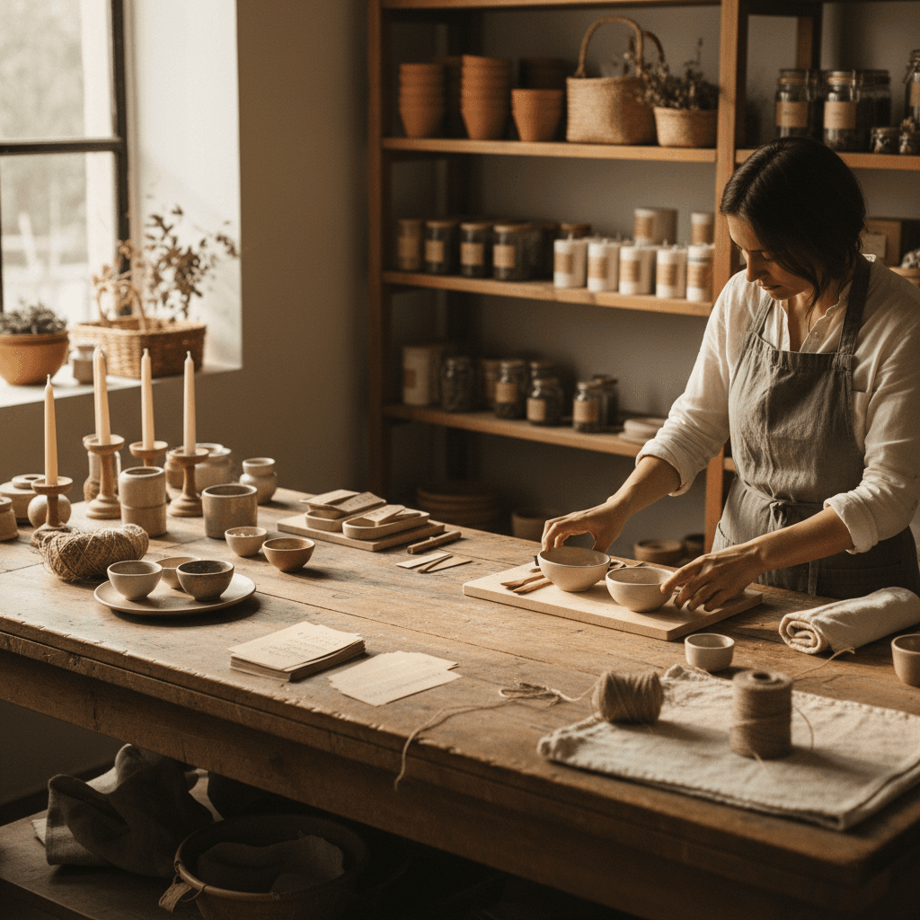 Local operation and hands-on product curation