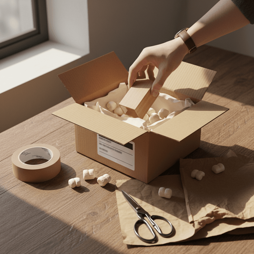 Products prepared and ready for shipment