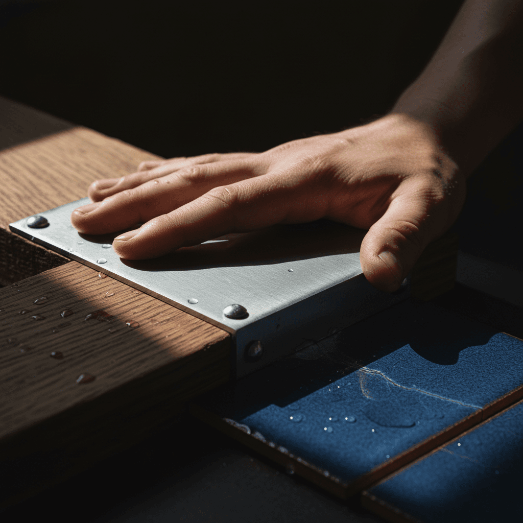 Close-up of product materials and construction quality