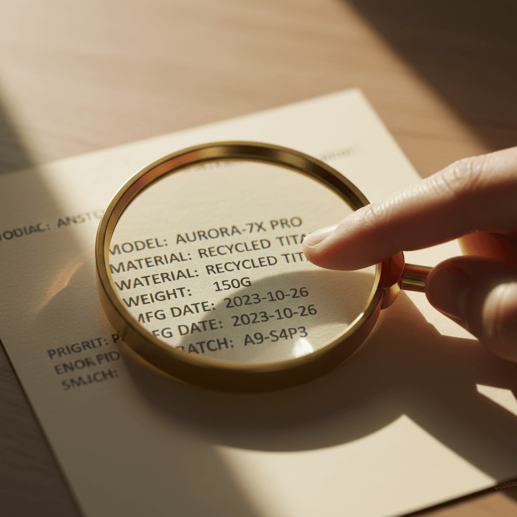 Detailed product specifications and information